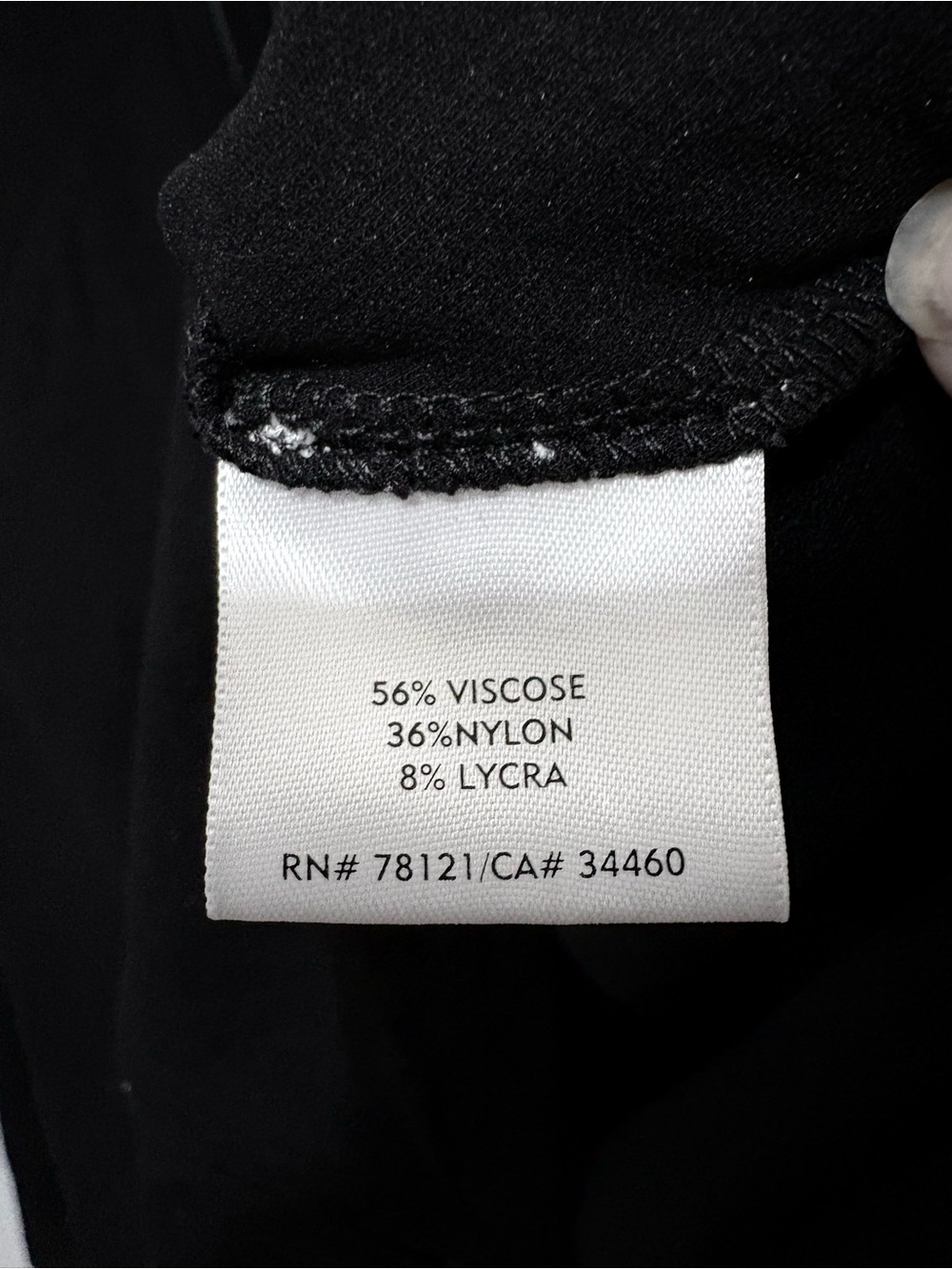 Eileen Fisher Black Asymmetric Full Zip Hoodie Jacket Size L - Picture 6 of 6